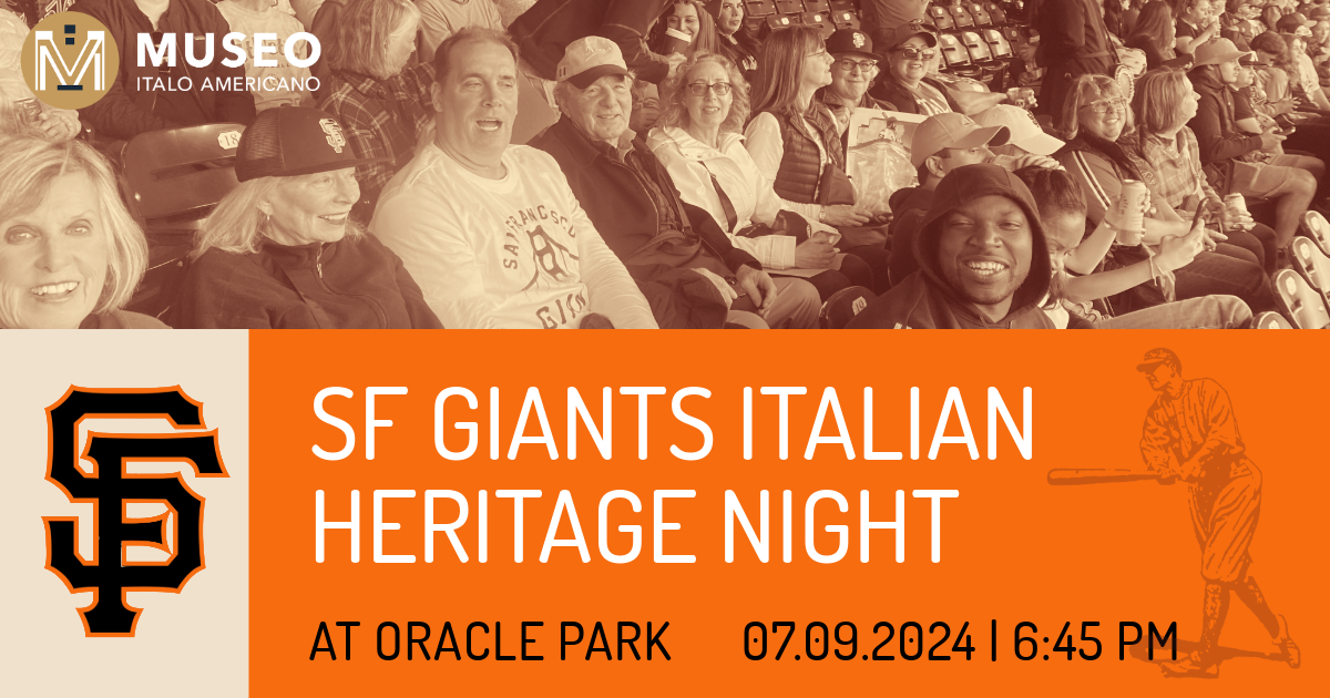 SF Giants – Italian Heritage night