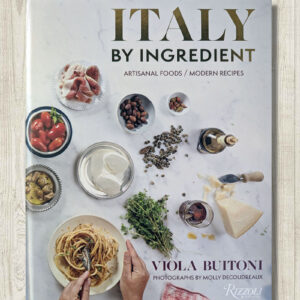 The cover of the book "Italy by Ingredient".