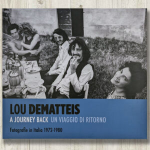 The cover of the book "Lou Dematteis - A Journey Back".