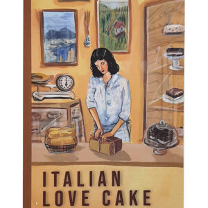 The cover of the book "Italian Love Cake".