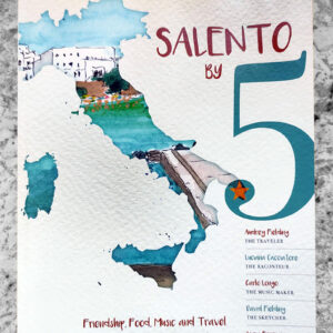 The cover of the book "Salento by 5".