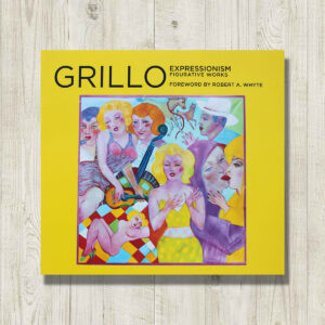 The cover of the book "Grillo: Expressionism Figurative Work".